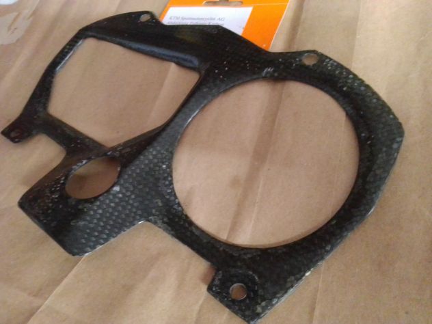 cover carbonio strumenti KTM 950/990 Adventure - Foto 3