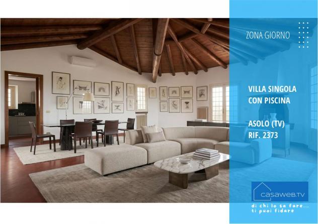 2373 - Villa con piscina e parco ad Asolo (TV) Rif. 2373 - Foto 11