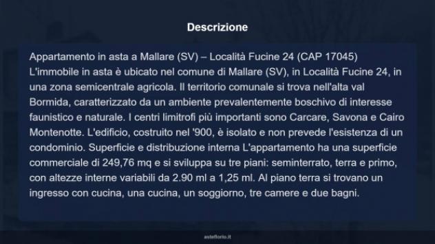 Immobile in asta di 249 m² con più di 5 locali in vendita a Mallare - Foto 18