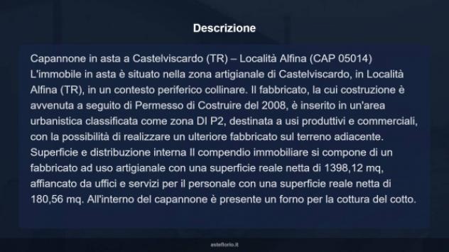Immobile in asta di 1578 m² in vendita a Castel Viscardo - Foto 8