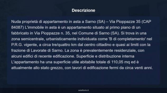 Immobile in asta di 116 m², box auto in vendita a Sarno - Foto 6