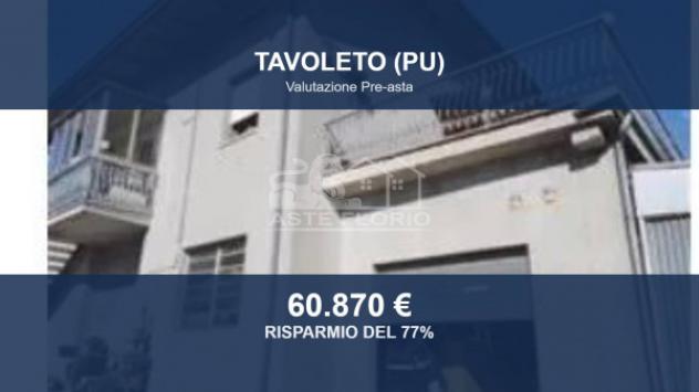 Immobile in asta di 242 m² con più di 5 locali e box auto in vendita a Tavoleto