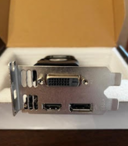 Scheda video MSI geforce GTX 1050 Ti Low profile 4 gb usata - Foto 3