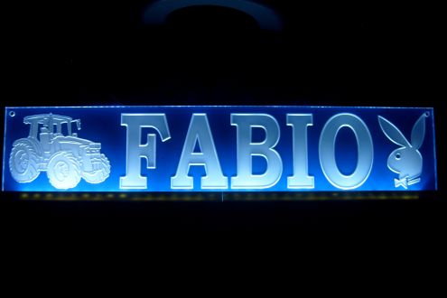 targa-targhe-tabelle-tabella a led per camion personalizzabile - Foto 2