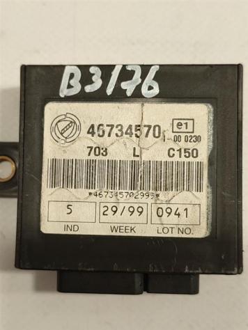 CENTRALINA IMMOBILIZER FIAT Punto Berlina 3P 46734570 176B4000 benzina 1242 (9399) - Foto 2
