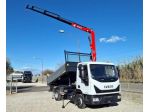 IVECO EUROCARGO 75 80E19 E6 GRU + RIBALTABILE  rif. 23941380
