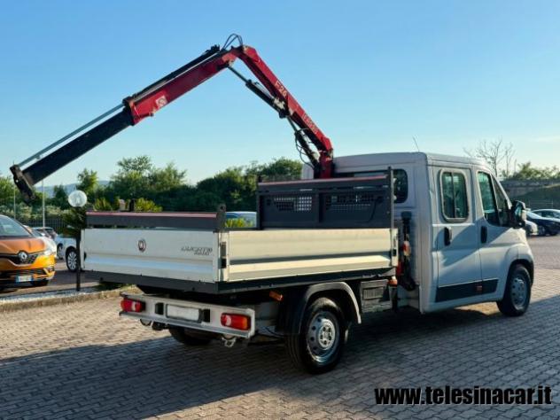 FIAT DUCATO 2.3 MTJ 7 POSTI GRU E CASSONE FISSO rif. 23798971 - Foto 6