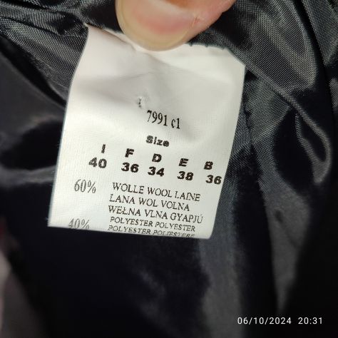 Cappotto grigio antracite Made in Italy - Foto 9