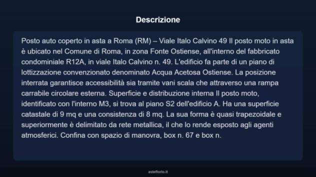 Immobile in asta di 9 m² in vendita a Roma - Foto 8