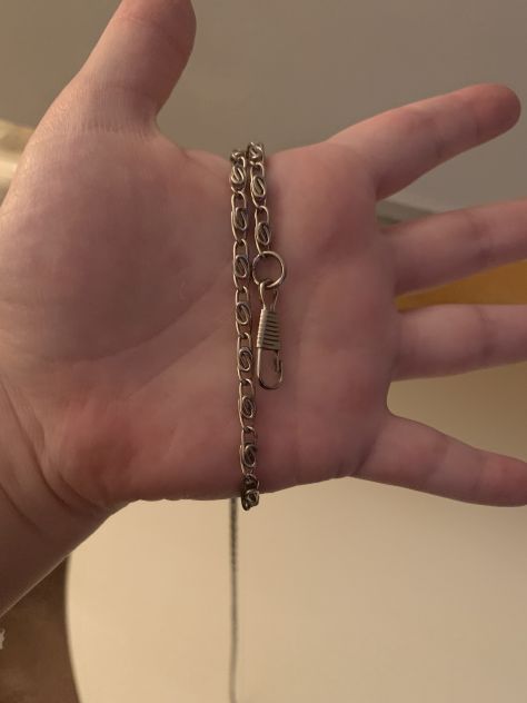 UNA CATENELLA IN METALLO/TRACOLLA PER BORSE POCHETTE DA SERA DA DONNA SOTTILE E - Foto 8