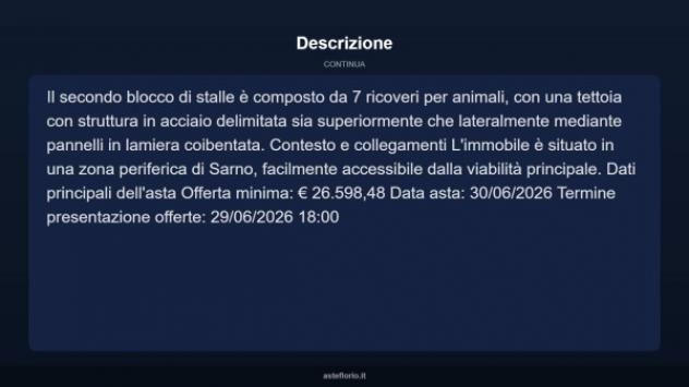 Immobile in asta di 579 m² in vendita a Sarno - Foto 4