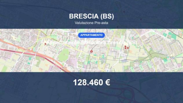 Immobile in asta di 110 m², box auto in vendita a Brescia