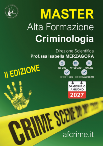 Master di Alta Formazione in Criminologia