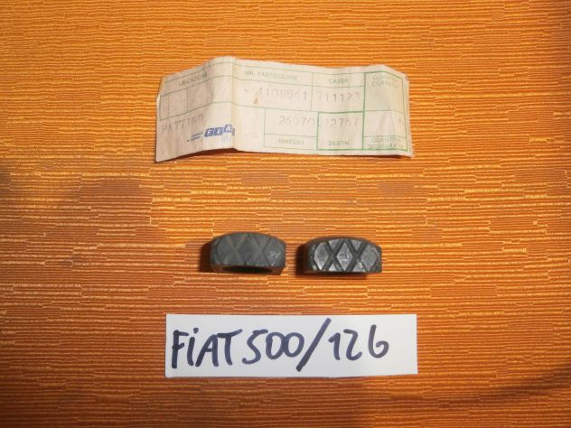 BOCCOLE SEMIASSE FIAT 500 GIARDINIERA FIAT 500 F/L/R FIAT 126 4320290 4108561 - Foto 3