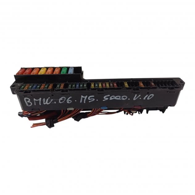 SCATOLA PORTA FUSIBILI BMW Serie 5 E60 6957330-01 benzina 5000 (0310)