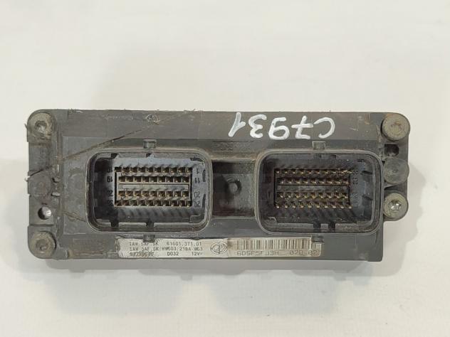 CENTRALINA MOTORE FIAT Panda 2° Serie 51798646 IAW5AF.SK 188A4000 bifuel/gas 1242 (0310) - Foto 2