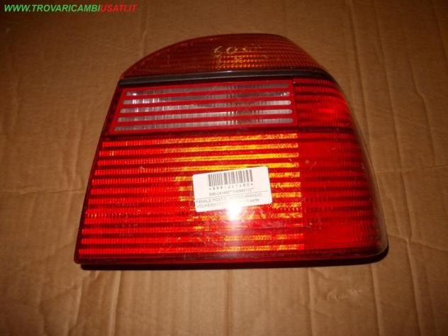 FANALE POST.D. ROSSO ARANCIO VOLKSWAGEN GOLF (1H) 5 porte Parti elettriche Fanaleria Fanali Fanale post. sx. VOLKSWAGEN - GOLF 3 - 01-08-1992 - 01