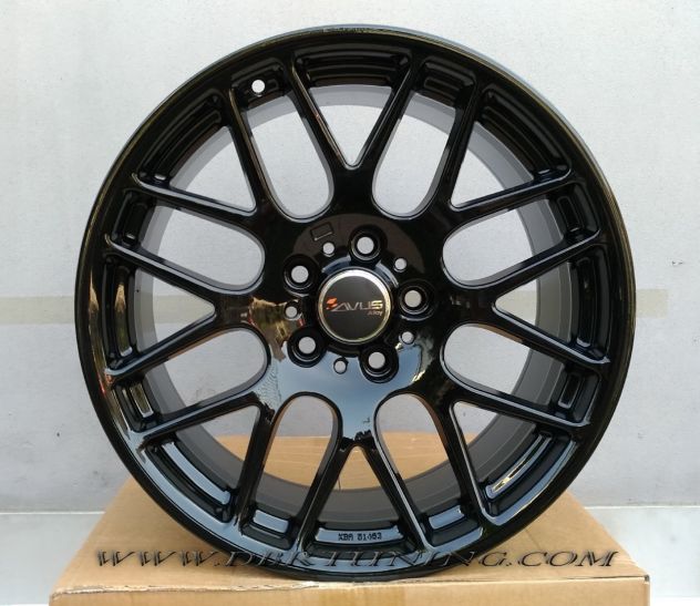 Cerchi lega 18 BMW AVUS AC-MB4 CSL Nero lucido