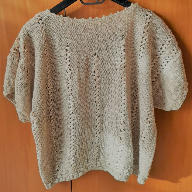 Maglia di cotone fatta a mano - Foto 3