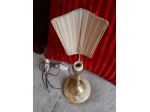 lampada in metallo  con paralume h 25