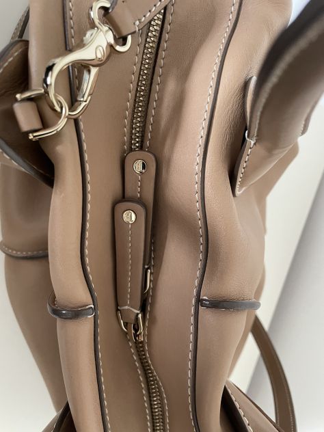 BORSA TOD'S MOD. D-BAG IN PELLE BEIGE - Foto 8