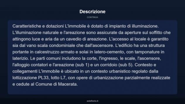 Immobile in asta di 32 m² in vendita a Macerata - Foto 10