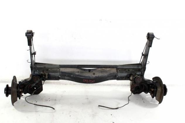 1401302380 PONTE ASSALE POSTERIORE FIAT SCUDO 2.0 D 88KW 6M 2P (2007) RICAMBIO USATO CON MOZZI E FUSELLI