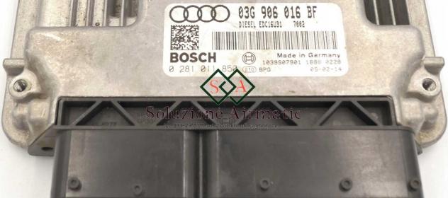 Audi A6 2.0 Turbodiesel centralina motore 0281011850 - Foto 2