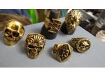COLLEZIONE ANELLI UOMO PLACCATI ORO