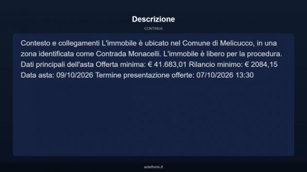 Immobile in asta di 150 m² in vendita a Melicucco - Foto 3