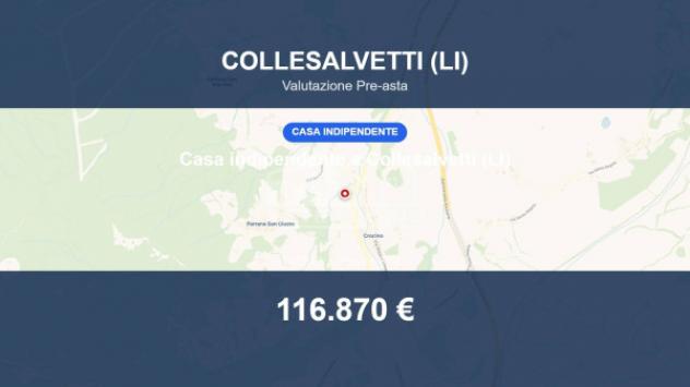 Immobile in asta di 205 m² in vendita a Collesalvetti
