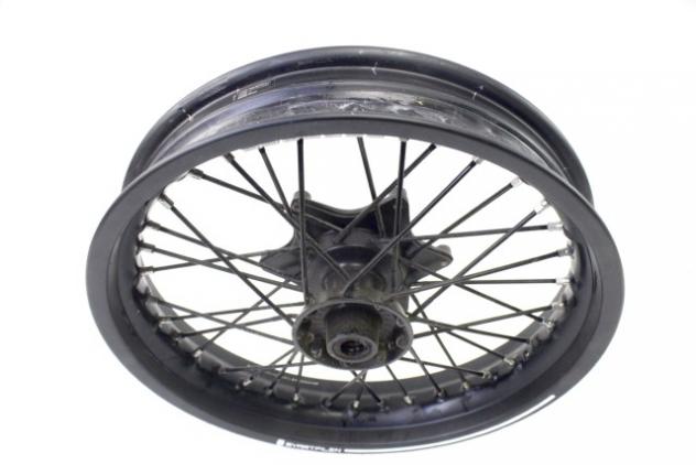 HUSQVARNA SVARTPILEN 125 28109001044C1A CERCHIO RAGGI ANTERIORE 17X3.00 21 - 23 FRONT WHEEL LEGGERMENTE STORTO - Foto 6