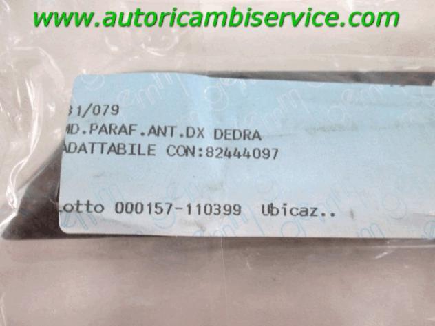 82444097 MODANATURA PARAFANGO ANTERIORE DESTRO LANCIA DEDRA 1.6 B RICAMBIO NUOVO - Foto 2
