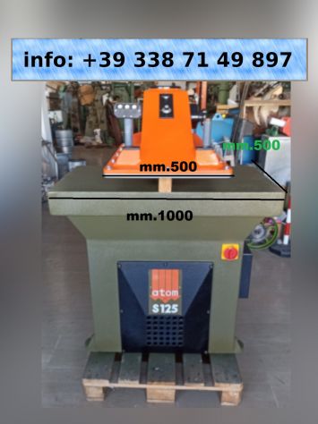 TRANCIA FUSTELLATRICE A BANDIERA ATOM S125 - Foto 2