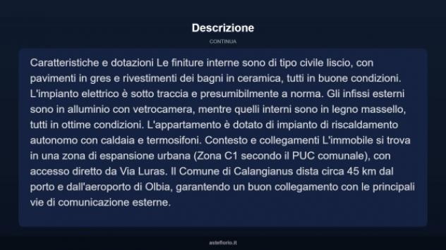 Immobile in asta di 129 m² in vendita a Calangianus - Foto 16