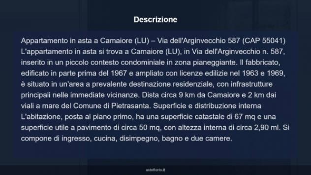 Immobile in asta di 67 m² in vendita a Camaiore - Foto 9