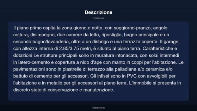Immobile in asta di 214 m² con più di 5 locali e box auto in vendita a Montagnana - Foto 4