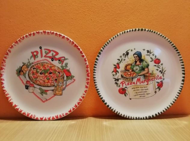 Piatti per Pizza  in porcellana  n. 2 pezzi, - Foto 3