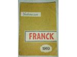 VADEMECUM FRANCK ANNO 1960 BUONE CONDIZIONI