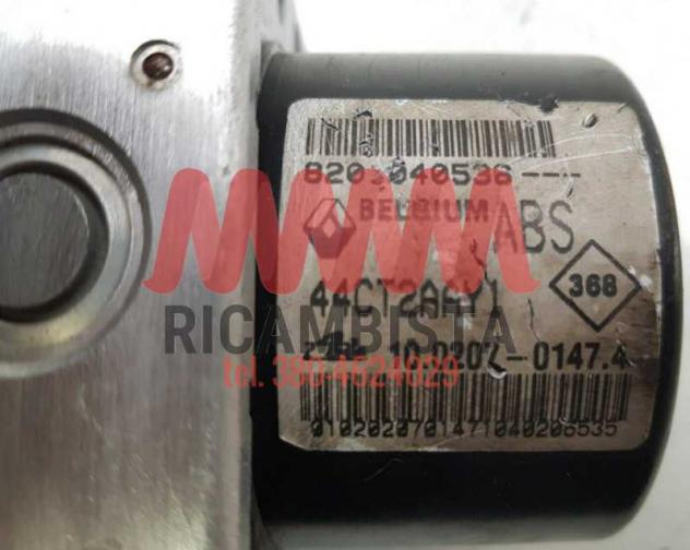 10.0970-1433.3 Renault Twingo II centralina gruppo pompa ABS - Foto 2