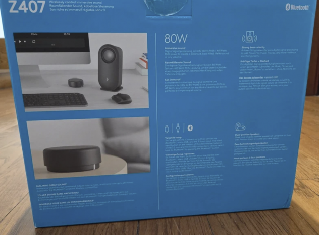 Altoparlanti bluetooth Logitech Z407 - Foto 6
