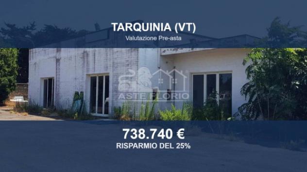 Immobile in asta di 900 m² in vendita a Tarquinia