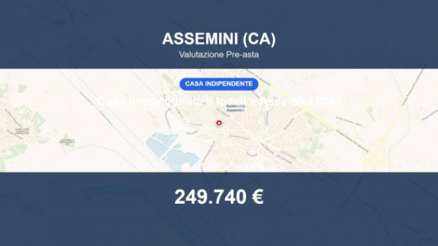 Immobile in asta di 75 m² con più di 5 locali in vendita a Assemini