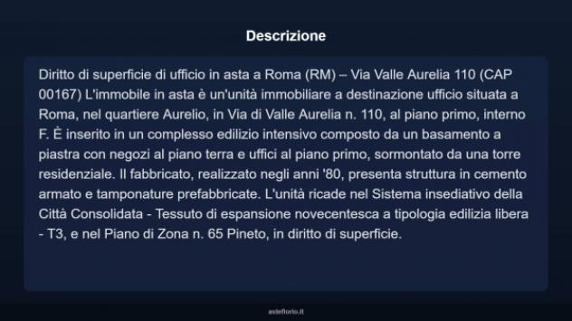 Immobile in asta di 351 m² con più di 5 locali in vendita a Roma - Foto 3