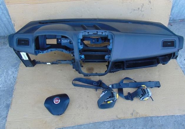 KIT AIRBAG ORIGINALE FIAT DOBLO 2014 MODELLO SENZA AIRBAG DX DEP