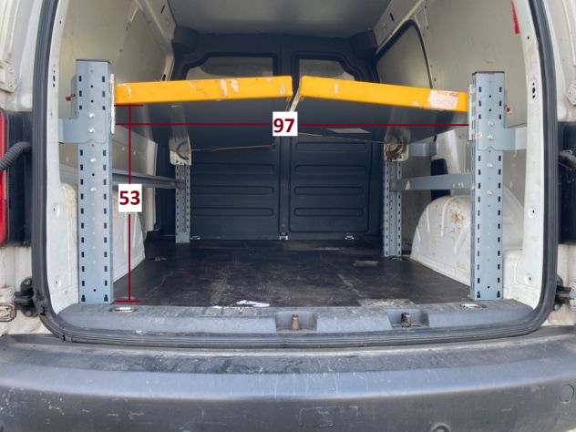 Allestimento furgone Caddy van usato - Foto 2