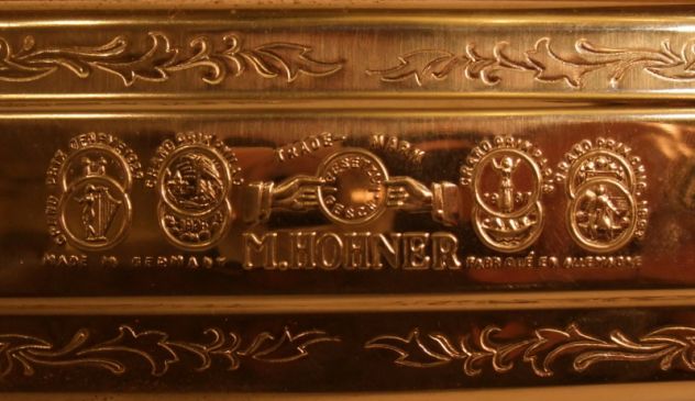 Harmonica M. HOHNER The ECHO HARP Made in Germany 57/120 M, NUOVA. - Foto 5
