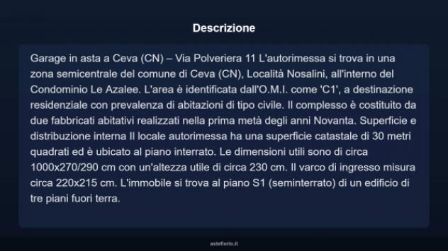 Immobile in asta di 30 m² in vendita a Ceva - Foto 9