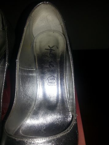 SCARPE DECOLLETE PARI A NUOVE,IN VERA PELLE DI CAPRETTO,TACCO ALTO A SPILLO,PROD - Foto 5