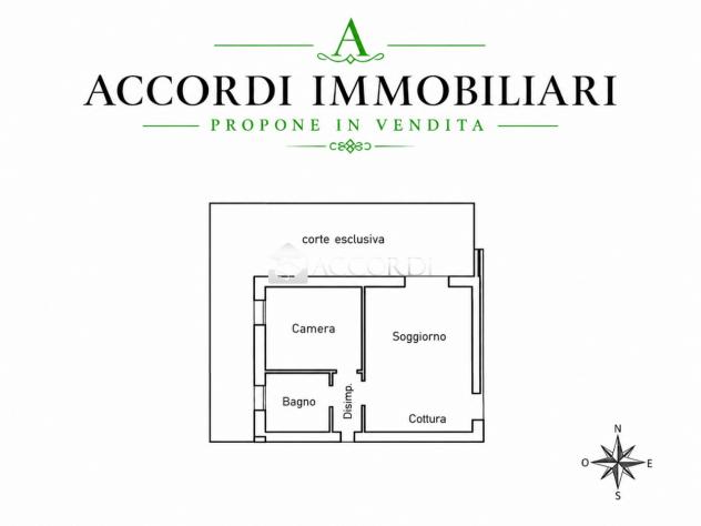 APPARTAMENTO di 2 vani e di 75 mq (VOLPAGO DEL MONTELLO) rif. PE28 - Foto 11